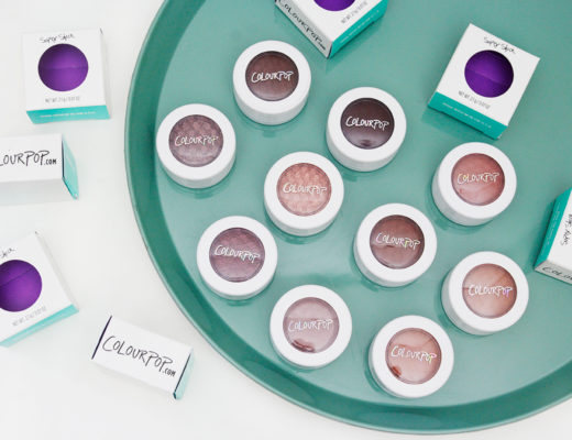 Colourpop Eyeshadow Haul: First Impression